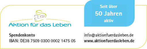 über 50 Jahre Aktion für das Leben